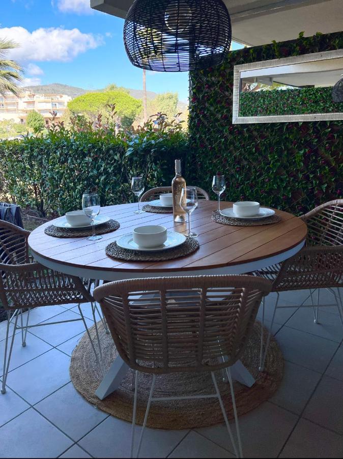 Luxury 3 Piece Garden Apartment In Cannes Marina Mandelieu Exteriör bild