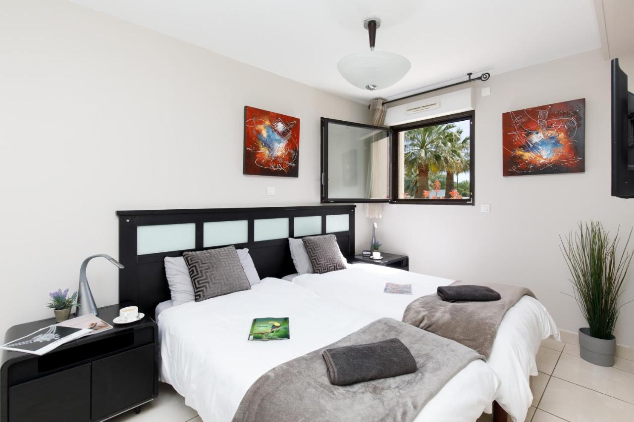 Luxury 3 Piece Garden Apartment In Cannes Marina Mandelieu Exteriör bild